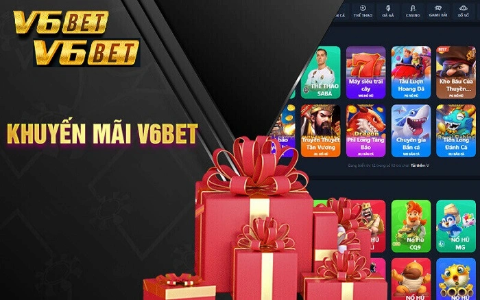 V6Bet nhà cái tặng tiền cược miễn phí 2000k