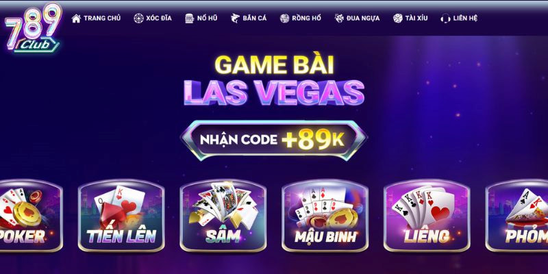 Trải nghiệm 789 Club Casino – Cổng game uy tín với slot, poker, và blackjack