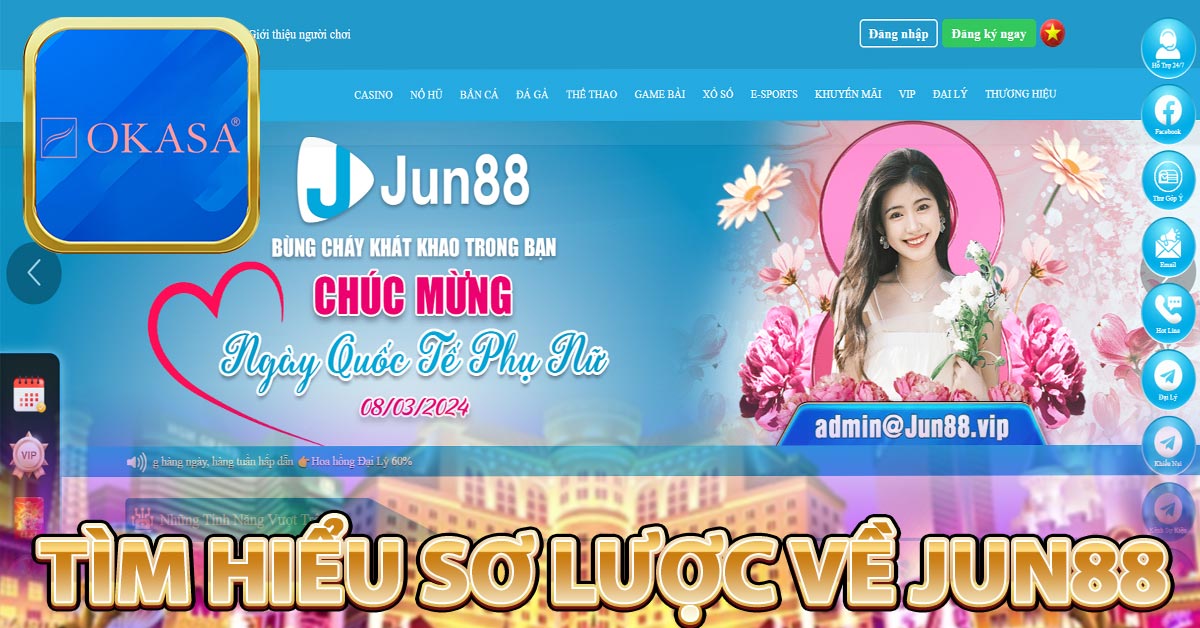 Casino Jun88 – Sòng Bạc Trực Tuyến Hàng Đầu Việt Nam