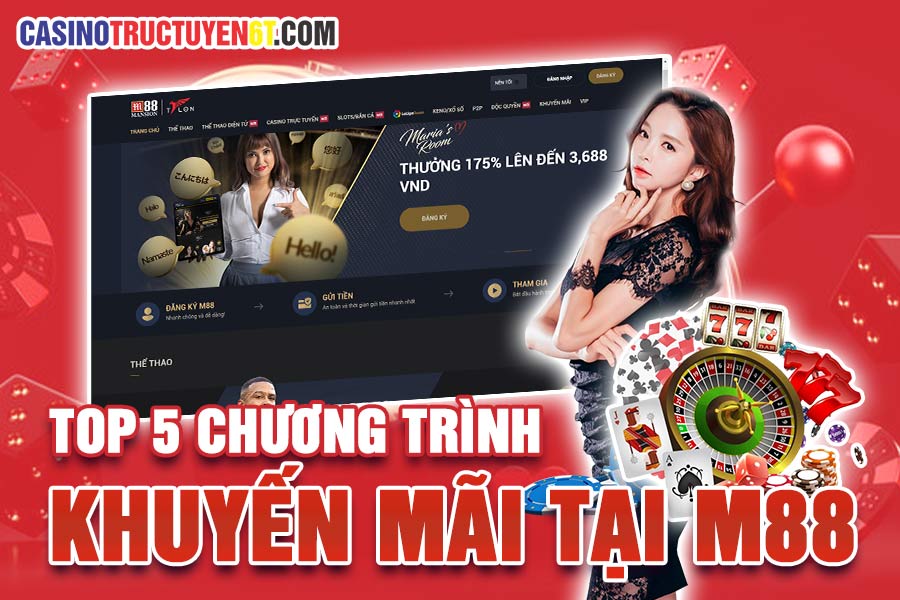 Khuyến mãi M88 – Ưu Đãi Khủng Dành Cho Mọi Thành Viên M88