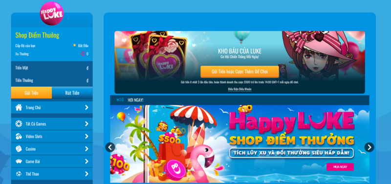 Khám phá thế giới game slot tại Happy Luke Casino với khuyến mãi hấp dẫn