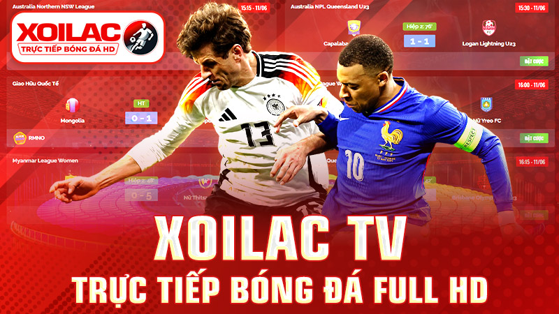 Xoilac TV – Trực Tiếp Bóng Đá HD Miễn Phí | Kênh Xôi Lạc TV Uy Tín Nhất